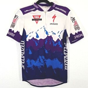 Bicycle Racing Shirt Vintage 1994 World Mountain Bike Championship Vail, CO, M